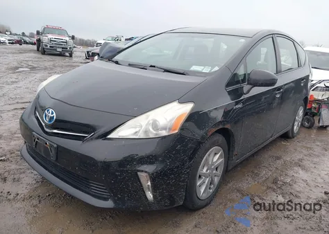 2012 Toyota Prius V Two from USA, damaged, VIN JTDZN3EUXC3022595